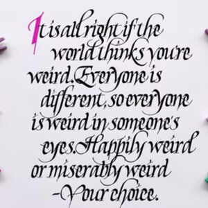 Advance Calligraphy