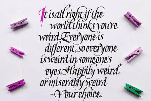 Advance Calligraphy